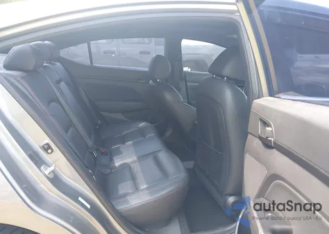 2018 Hyundai Elantra Sport из США, поврежденный, VIN KMHD04LB0JU573587